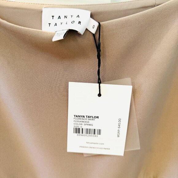 Tanya Taylor Florence Metallic Fringe Skirt - Picture 9 of 10